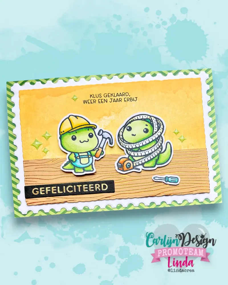 Carlijn Design Stempels Klus Dino's by DaisCreaPlace (CDST-0177) Carlijn Design Stempels Klus Dino's by DaisCreaPlace (CDST-0177)