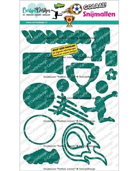 Carlijn Design Snijmallen Voetbal Iconen by CarlijnDesign (CDSN-0388)