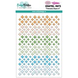 Carlijn Design Glitter Enamel Dots Twinkle Stars 4 (300pcs) by CarlijnDesign (CDED-0018)
