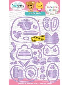 Carlijn Design Snijmallen Confetti Pals by Jocelijne Design (CDJD-0083) Carlijn Design Snijmallen Confetti Pals by Jocelijne Design (CDJD-0083)