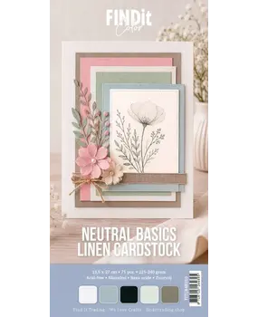 Find It Trading Linen Cardstock Pack 4K Neutral Basics (FITCB4k010)