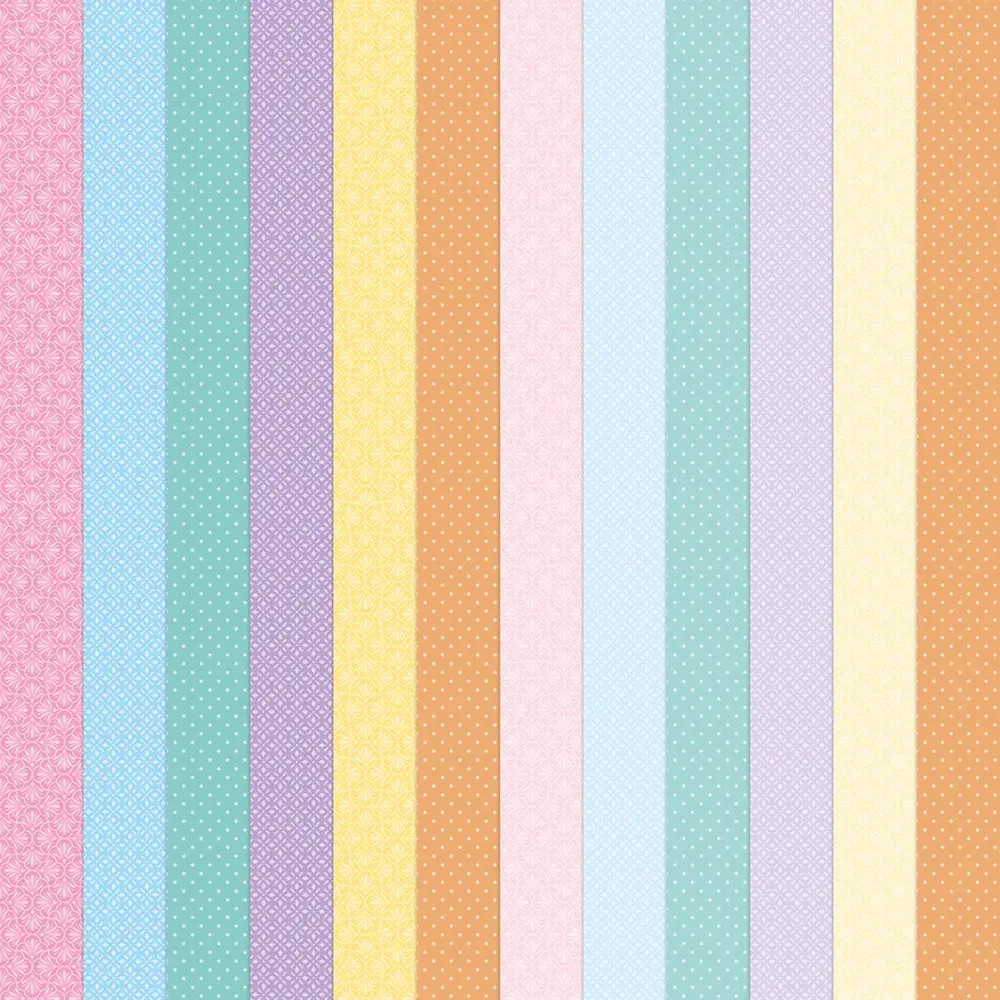 Katy Sue Pretty Pastels A4 Printed Cardstock (03-10067PPB) Katy Sue Pretty Pastels A4 Printed Cardstock (03-10067PPB)