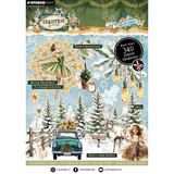 Studio Light PRE-ORDER Christmas Forest A5 Die-Cut Paper Pad (SL-CF-DCPP475)