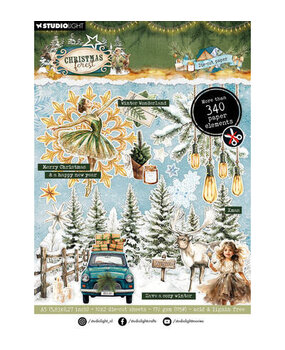 Studio Light PRE-ORDER Christmas Forest A5 Die-Cut Paper Pad (SL-CF-DCPP475)