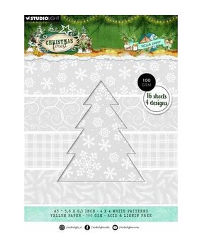 Studio Light PRE-ORDER Christmas Forest A5 Vellum Paper Pad (SL-CF-VPP479)