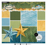 Studio Light Christmas Forest 8x8 Inch Multi-Purpose Paper Pad (SL-CF-DPP476)