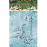 Studio Light Christmas Forest Clear Stamp Xmas Car (SL-CF-STAMP952)