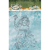 Studio Light PRE-ORDER Christmas Forest Clear Stamp Xmas Girl (SL-CF-STAMP953)