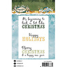 Studio Light PRE-ORDER Christmas Forest Clear Stamp Sentiments (SL-CF-STAMP954)