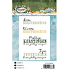 Studio Light PRE-ORDER Christmas Forest Clear Stamp Kerst Groet (SL-CF-STAMP955)