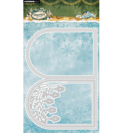 Studio Light PRE-ORDER Christmas Forest Snijmal Folded Card Shape (SL-CF-CD1111)