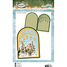 Studio Light PRE-ORDER Christmas Forest Snijmal Folded Card Shape (SL-CF-CD1111)
