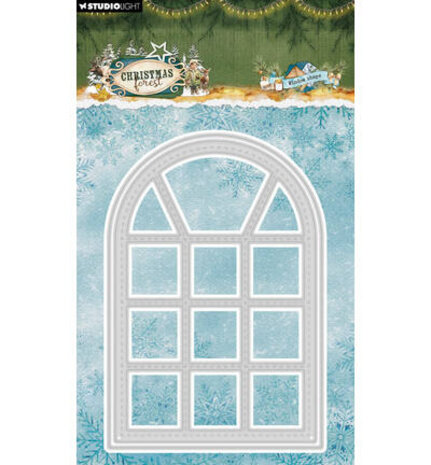 Studio Light PRE-ORDER Christmas Forest Snijmal Window Shape (SL-CF-CD1112)