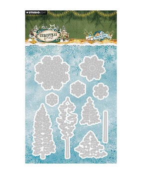 Studio Light PRE-ORDER Christmas Forest Snijmal Trees and Snow (SL-CF-CD1113)