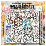 AALL and Create Masking Stencil 6x6 Inch Clockspire (AALL-PC-269)