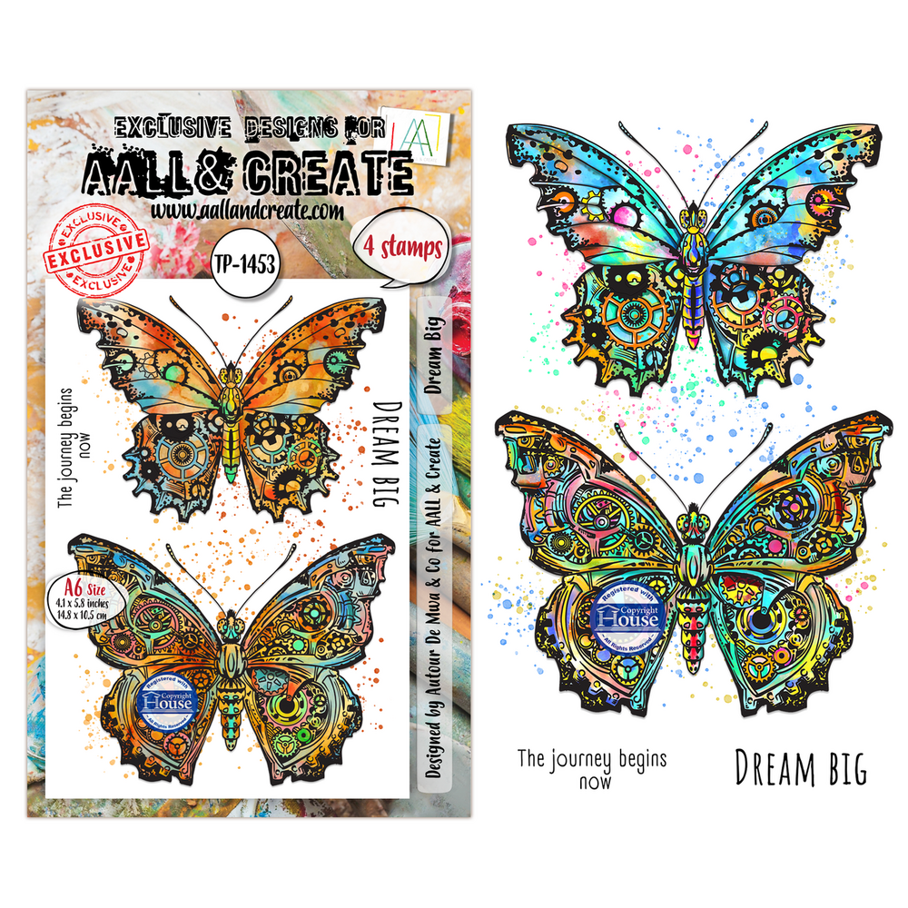 AALL and Create Clear Stamp Set A6 Dream Big (AALL-TP-1453)