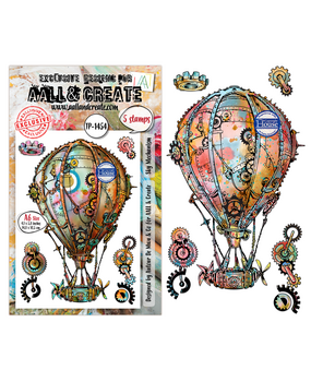 AALL and Create Clear Stamp Set A6 Sky Mechanism (AALL-TP-1454)