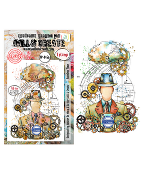 AALL and Create Clear Stamp Set A6 Faceless Time (AALL-TP-1456)