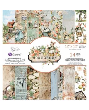 Prima Marketing Inc PRE-ORDER Homegrown 12x12 Inch Paper Pad (683382)