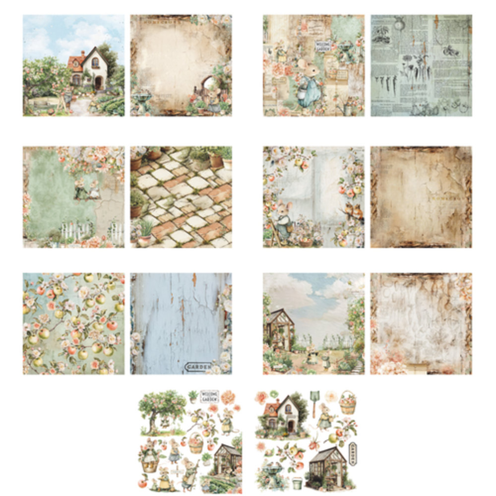 Prima Marketing Inc PRE-ORDER Homegrown 12x12 Inch Paper Pad (683382)