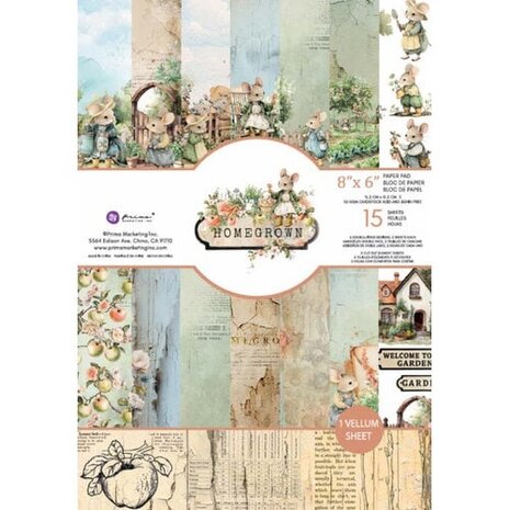 Prima Marketing Inc PRE-ORDER Homegrown 6x8 Inch Paper Pad (683405)