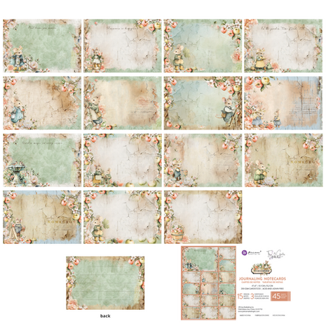 Prima Marketing Inc PRE-ORDER Homegrown 4x6 Inch Journaling Cards (683481)