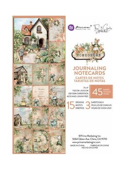 Prima Marketing Inc PRE-ORDER Homegrown 3x4 Inch Journaling Cards (683474)