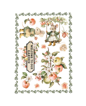 Prima Marketing Inc PRE-ORDER Homegrown A4 Rub On Transfers (683566)