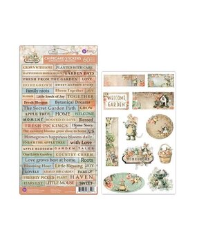 Prima Marketing Inc PRE-ORDER Homegrown Chipboard Stickers (683498)