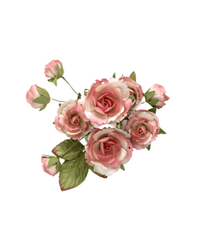 Prima Marketing Inc PRE-ORDER Homegrown Flowers Garden Rose Blush (683672)