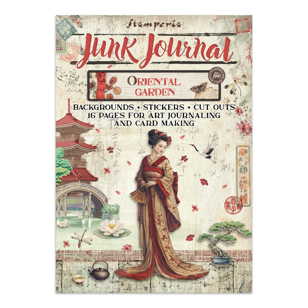 Stamperia Oriental Garden Junk Journal (SBJK26) Stamperia Oriental Garden Junk Journal (SBJK26)