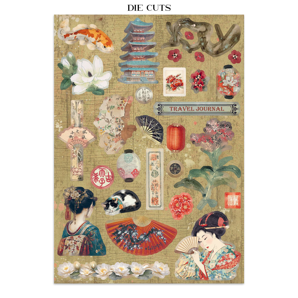 Stamperia Oriental Garden Junk Journal (SBJK26) Stamperia Oriental Garden Junk Journal (SBJK26)