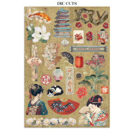 Stamperia Oriental Garden Junk Journal (SBJK26) Stamperia Oriental Garden Junk Journal (SBJK26)