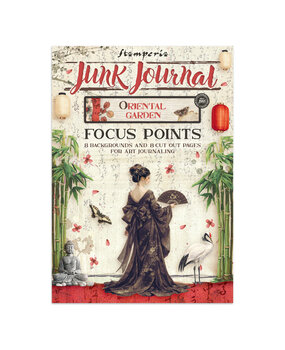 Stamperia Oriental Garden Junk Journal A5 Focus Points (SBJKS05) Stamperia Oriental Garden Junk Journal A5 Focus Points (SBJKS05)