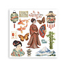 Stamperia Oriental Garden 6x6 Inch Rub-On Assortment (DFLRBX19) Stamperia Oriental Garden 6x6 Inch Rub-On Assortment (DFLRBX19)