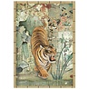 Stamperia Oriental Garden A6 Mini Rice paper (DFSA6X08) Stamperia Oriental Garden A6 Mini Rice paper (DFSA6X08)