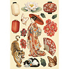 Stamperia Oriental Garden Wooden Shapes A5 (KLSP204) Stamperia Oriental Garden Wooden Shapes A5 (KLSP204)