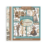 Stamperia Symphony 6x6 Inch Rub-On Assortment (DFLRBX16)