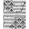 Stamperia Symphony Thick Stencils 20x25cm Ccore and Frize (KSTD211)
