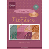 Marianne Design PRE-ORDER Christmas Elegance A4 Pretty Papers Bloc (PK9223)