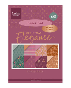 Marianne Design PRE-ORDER Christmas Elegance A4 Pretty Papers Bloc (PK9223) Marianne Design PRE-ORDER Christmas Elegance A4 Pretty Papers Bloc (PK9223)