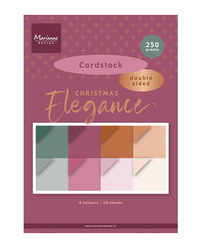 Marianne Design PRE-ORDER Christmas Elegance A4 Cardstock (PK9224) Marianne Design PRE-ORDER Christmas Elegance A4 Cardstock (PK9224)