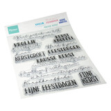Marianne Design PRE-ORDER Clear Stamps Lieve Kerstgroet (CS1198)