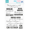 Marianne Design PRE-ORDER Clear Stamps Lieve Kerstgroet (CS1198)