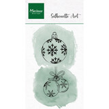 Marianne Design PRE-ORDER Silhouette Art Clear Stamps Ornaments (CS1200)