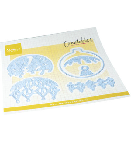 Marianne Design PRE-ORDER Creatables Christmas Baubles (LR0967) Marianne Design PRE-ORDER Creatables Christmas Baubles (LR0967)