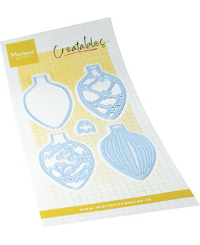 Marianne Design PRE-ORDER Creatables Christmas Baubles Oval (LR0968) Marianne Design PRE-ORDER Creatables Christmas Baubles Oval (LR0968)