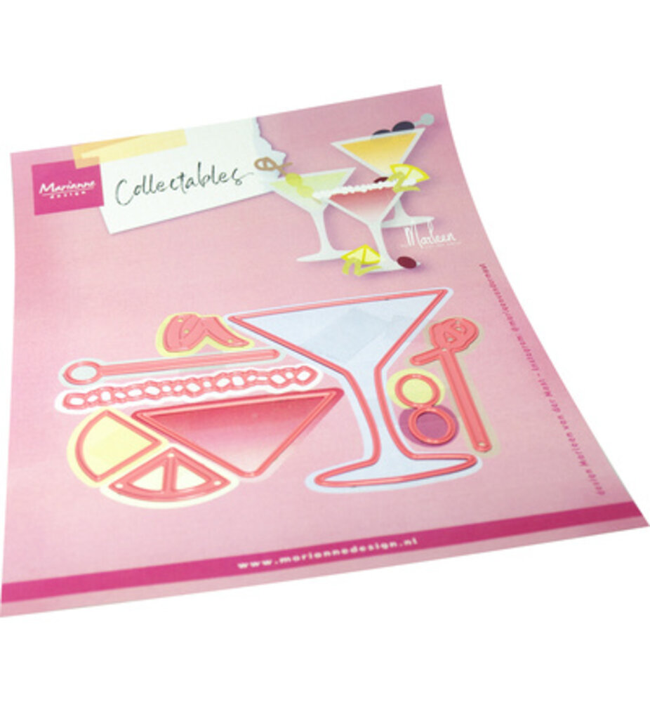 Marianne Design PRE-ORDER Collectables Martini Glass (COL1592) Marianne Design PRE-ORDER Collectables Martini Glass (COL1592)