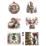 Marianne Design PRE-ORDER Knipvel A4 Enchanted Christmas (FB2512)