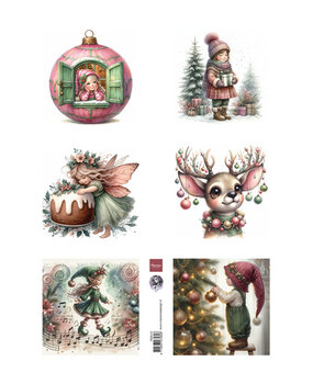 Marianne Design PRE-ORDER Knipvel A4 Enchanted Christmas (FB2512) Marianne Design PRE-ORDER Knipvel A4 Enchanted Christmas (FB2512)